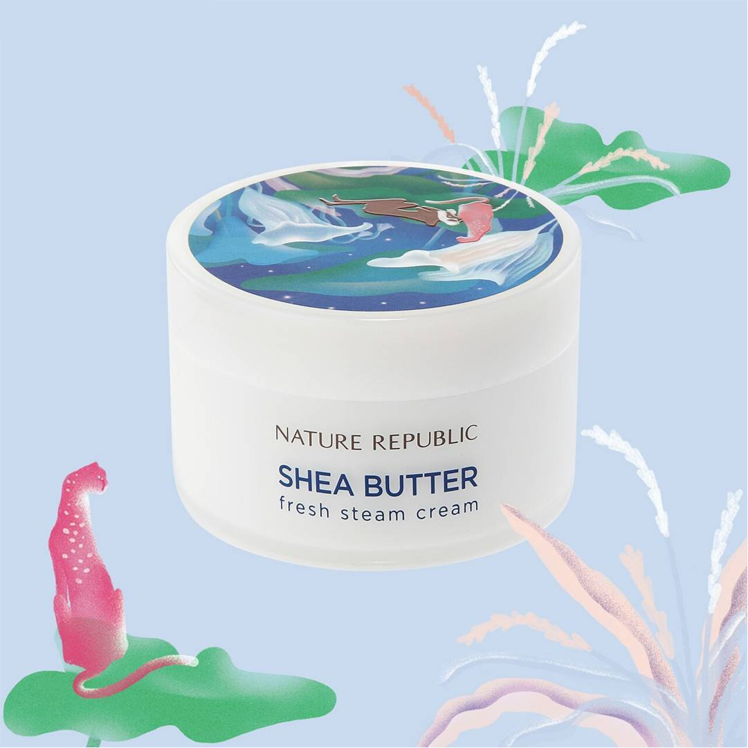 [OILY & COMBINATION SKIN] SHEA BUTTER FRESH STEAM CREAM