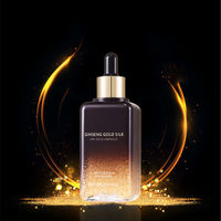 [THE BEGINNING OF A GOLDEN MIRACLE] Ginseng Gold Silk 4 Piece Set - Toner, 24K Gold Ampoule, Emulsion & Watery Cream