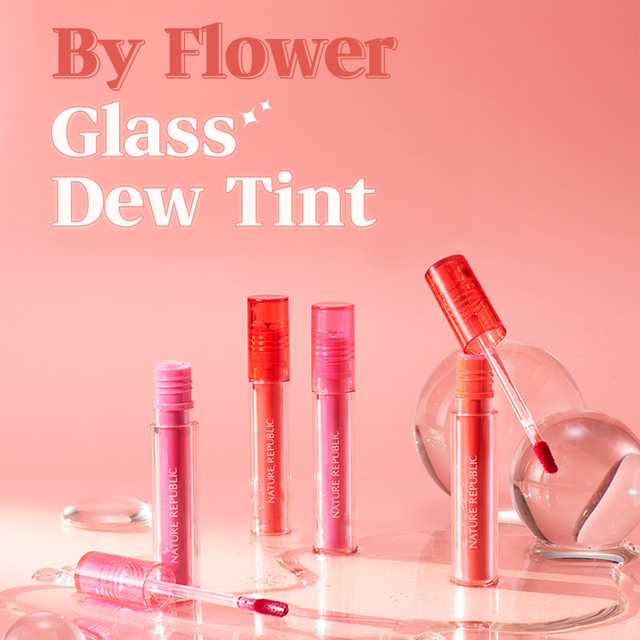 [BOGO] By Flower Glass Dew Tint (04 Merry Coral + Choose Your Color)