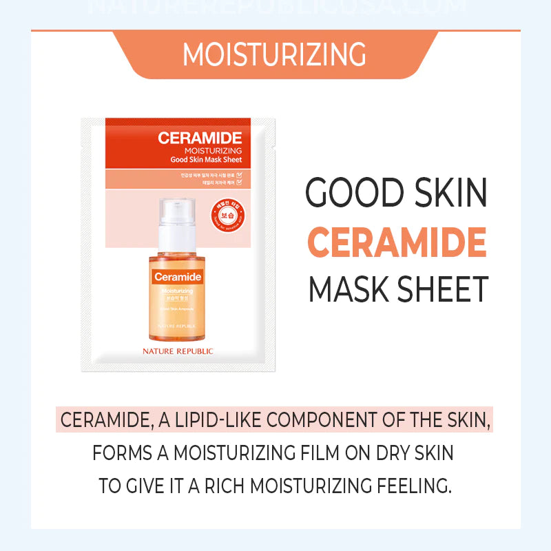 [MOISTURIZING] Good Skin Mask Sheet - Ceramide