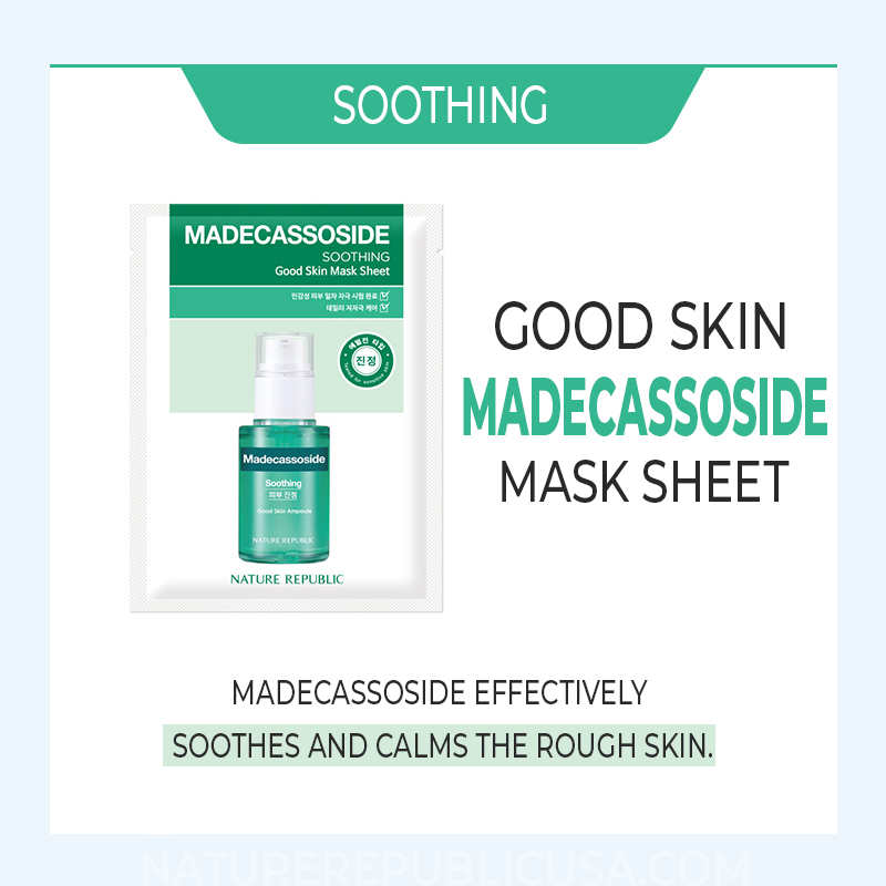Soothing] Good Skin Mask Sheet - Madecassoside – Republic USA