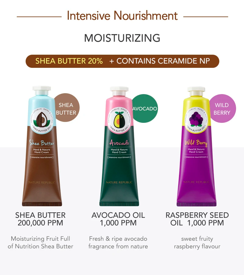 Hand & Nature Hand Cream Shea Butter