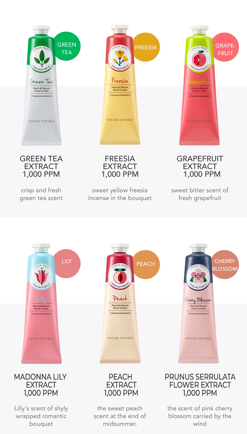 Hand & Nature Hand Cream Peach