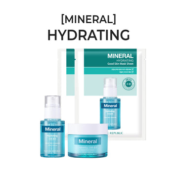 [Mineral] Good Skin Hydrating - Mineral Ampoule, Mineral Cream, 2x Mineral Mask Sheet