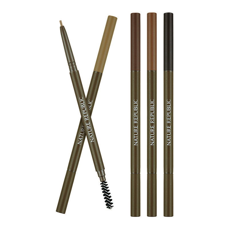 Botanical Micro Slim Brow Pencil 04 Dark Brown