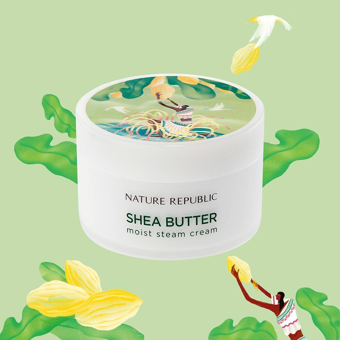 [NORMAL & DRY SKIN] SHEA BUTTER MOIST STEAM CREAM