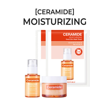 [Ceramide] Good Skin Moisturizing - Ceramide Ampoule, Ceramide Cream, 2x Ceramide Mask Sheet