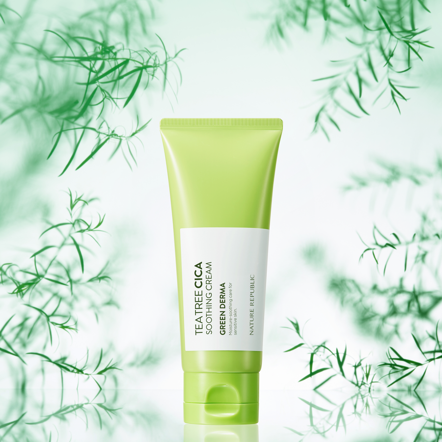 Green Derma Tea Tree Cica Soothing Cream