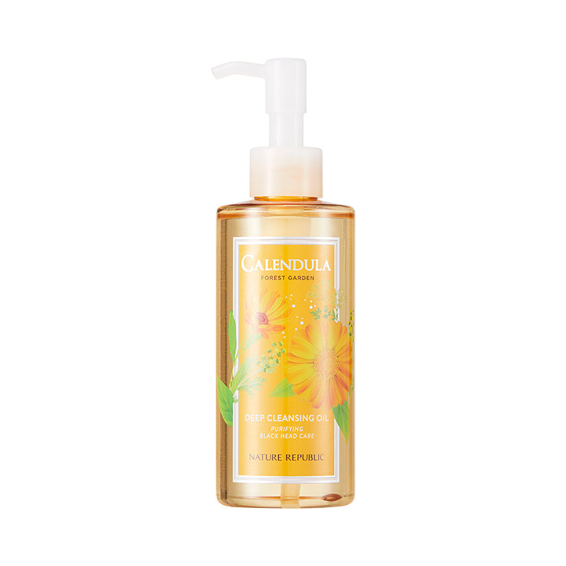 Calendula Relief 5pcs Total Care Set (Cleansing Oil, Wash Off Pack, Toner, Emulsion & Cream)