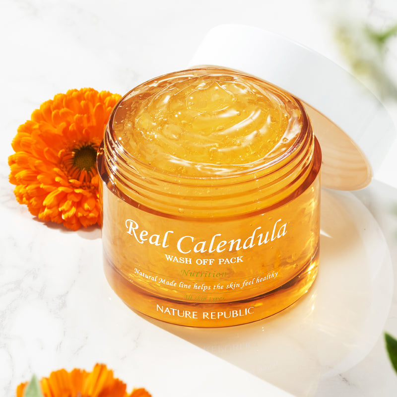 Natural Made Real Calendula Wash Off Pack