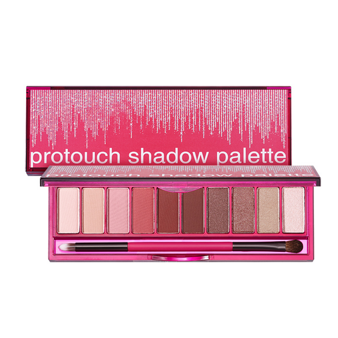 Protouch Shadow Palette 02 Fever Rosy (w/ FREE Hand Mirror)