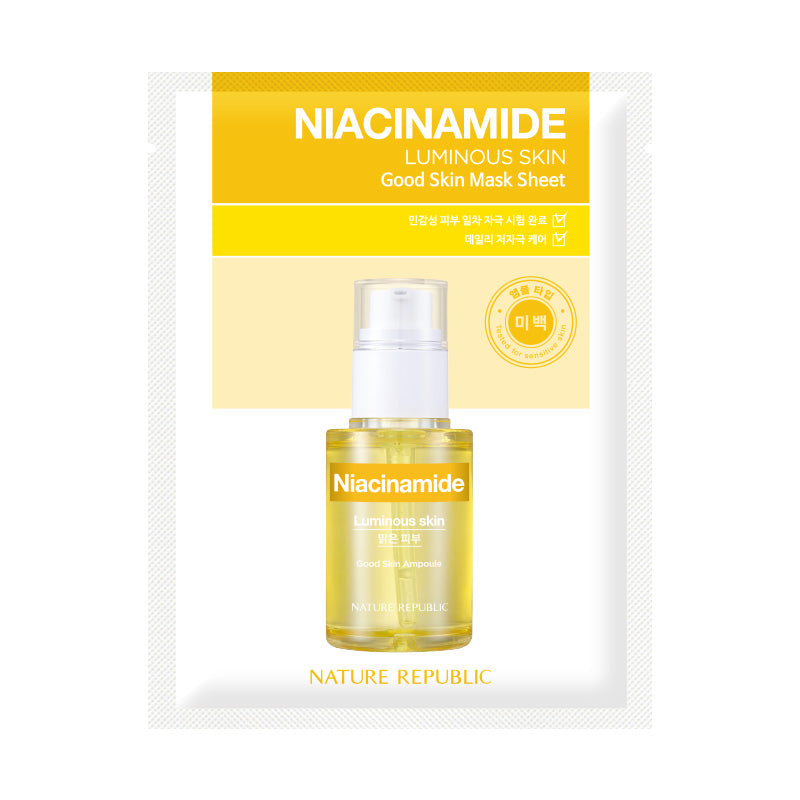 [Luminous Skin] Good Skin Mask Sheet - Niacinamide