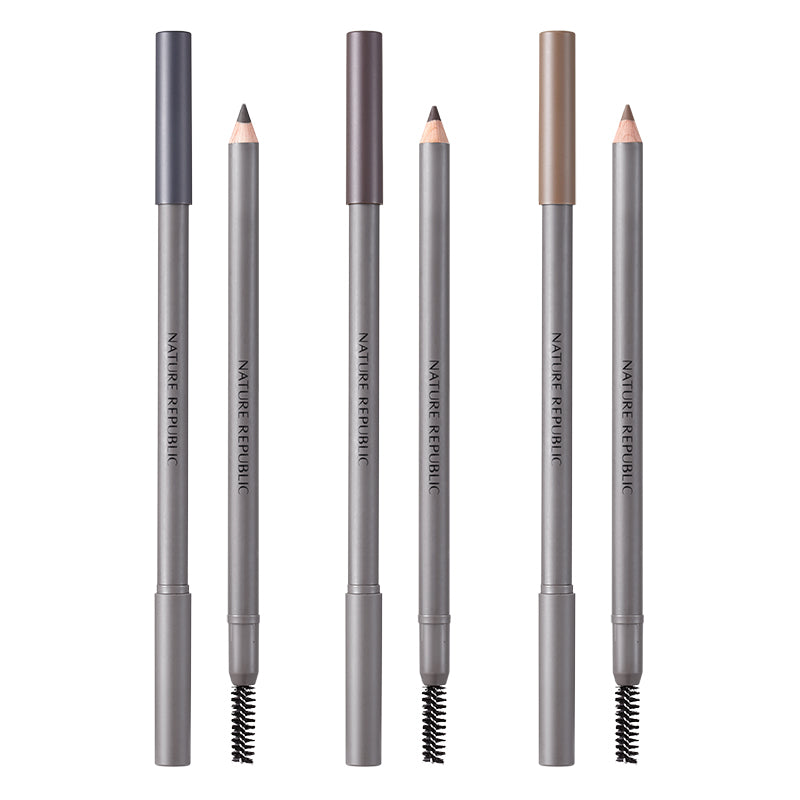 Botanical Wood Eyebrow 01 Deep Gray