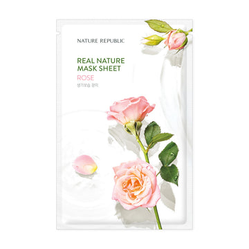 REAL NATURE ROSE MASK SHEET - NatureRepublic USA