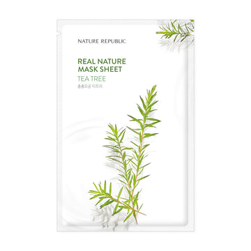 REAL NATURE TEA TREE MASK SHEET - NatureRepublic USA