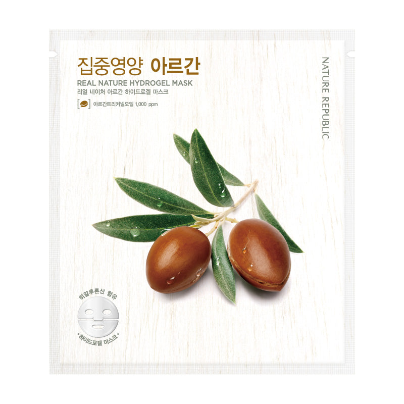 REAL NATURE ARGAN HYDROGEL MASK - NatureRepublic USA