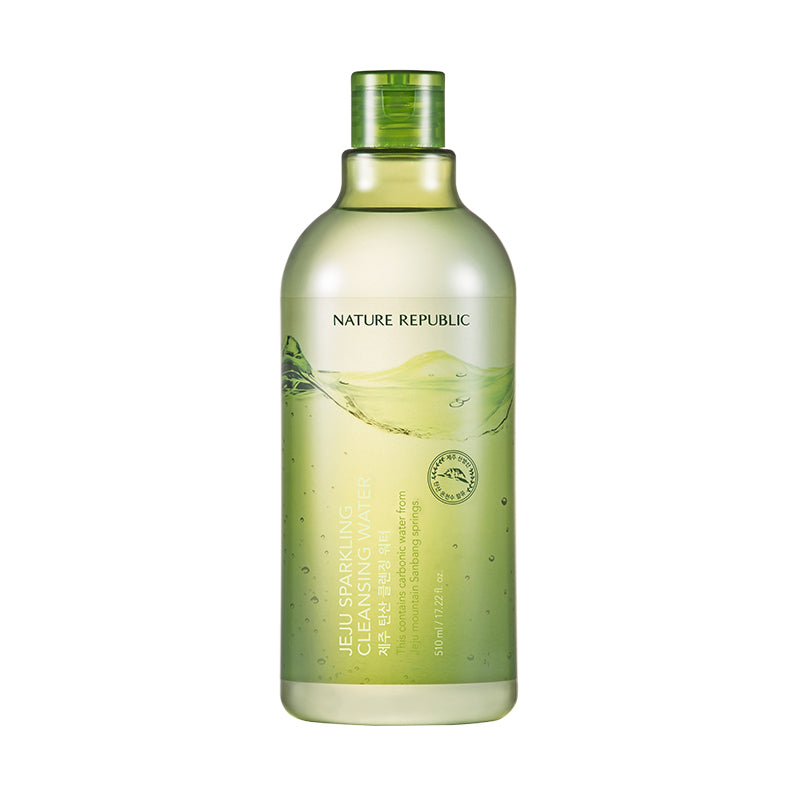Jeju Sparkling Cleansing Duo (Jeju Sparkling Foam Cleanser, Cleansing Water)