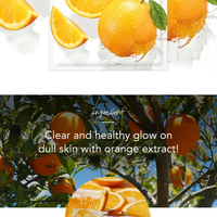 [BRIGHTENING] REAL NATURE MASK SHEETS - ORANGE 10 + TOMATO 10