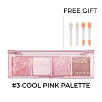 Daily Basic Palette 03 Cool Pink (w/ FREE 4x Rubycell Sponge Tip)