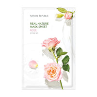 [10+10] Real Nature Anti-Aging Mask Sheet Set (Royal Jelly 10 + Rose 10)