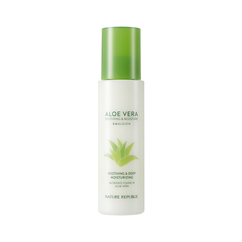 Soothing & Moisture Aloe Vera Gift Box 1 (Soothing Gel, Foam Cleanser, Toner, Emulsion & 5x Aloe Hydrogel Mask Sheet)