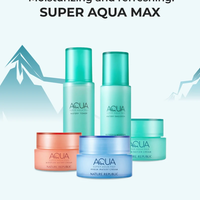Super Aqua Max Set (Toner, Emulsion & Choose Your Watery Cream)