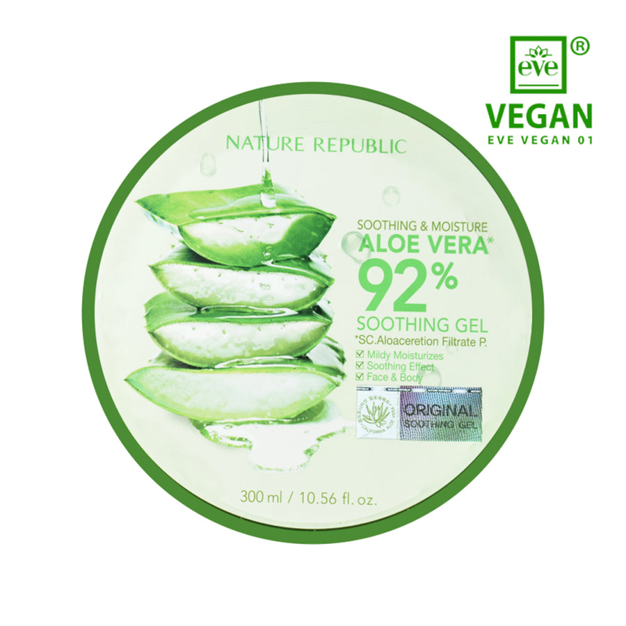 [VEGAN BEAUTY] Soothing & Moisture Aloe Vera 92% Soothing Gel (New)