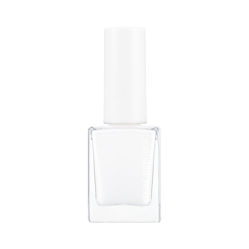 COLOR & NATURE NAIL COLOR 28 WHITE CREAM