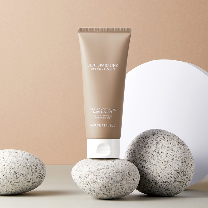 Jeju Sparkling Mud Foam Cleanser