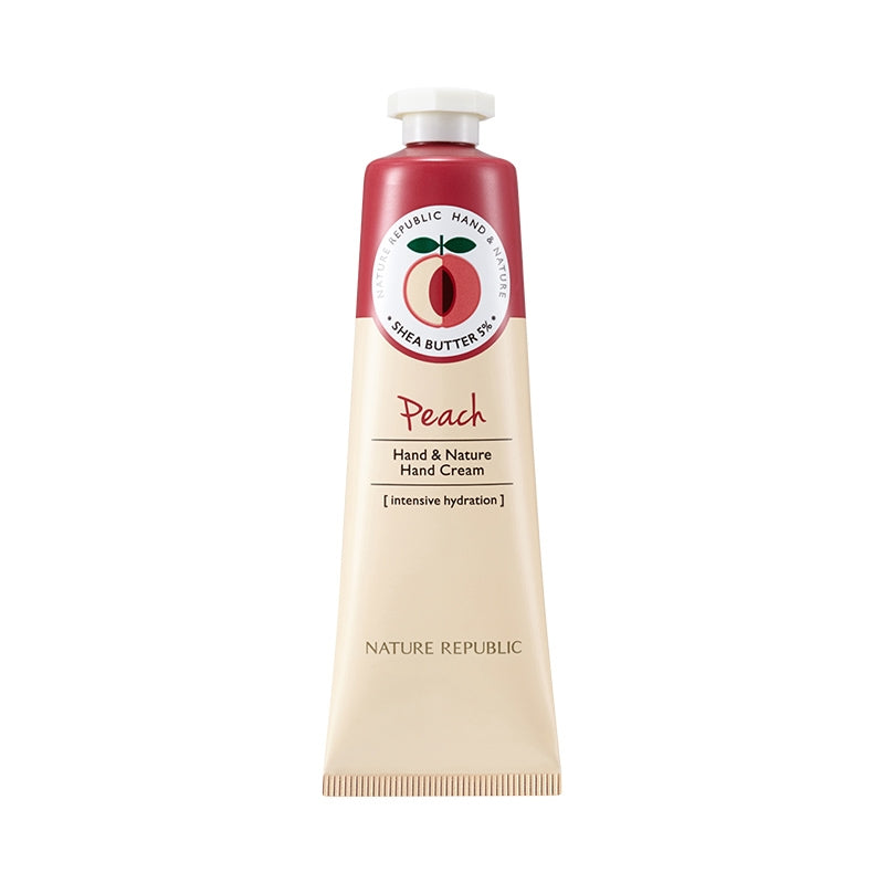 Hand & Nature Hand Cream Peach