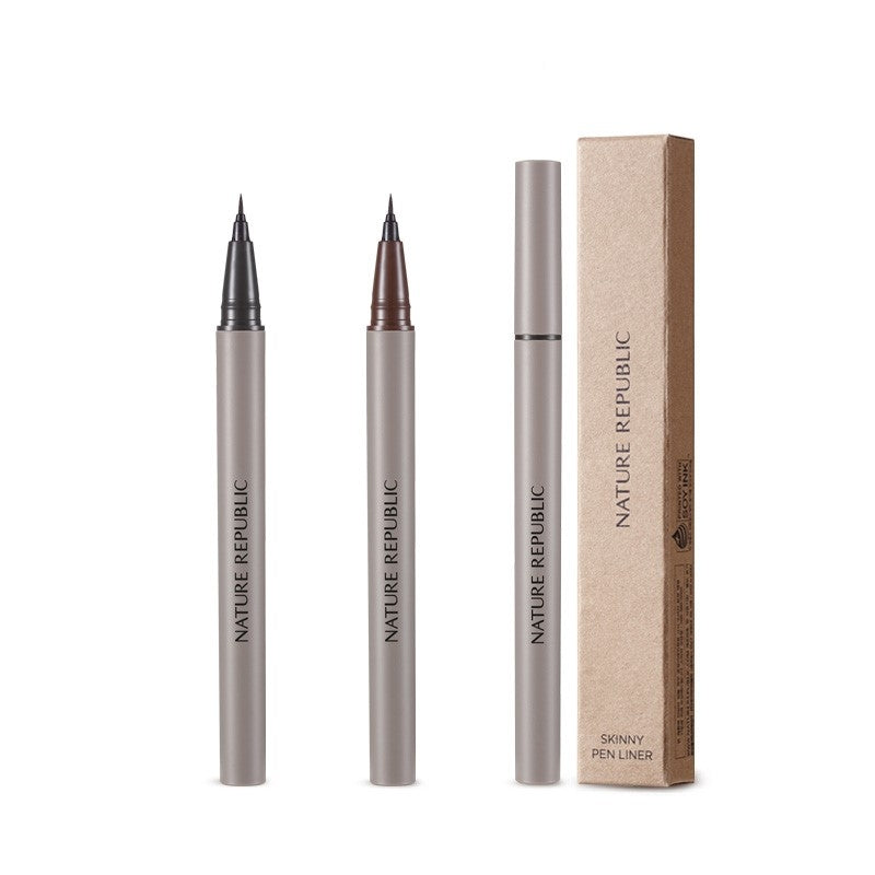 [BOGO][2x] Botanical Skinny Pen Liner (Real Black or Dark Brown)