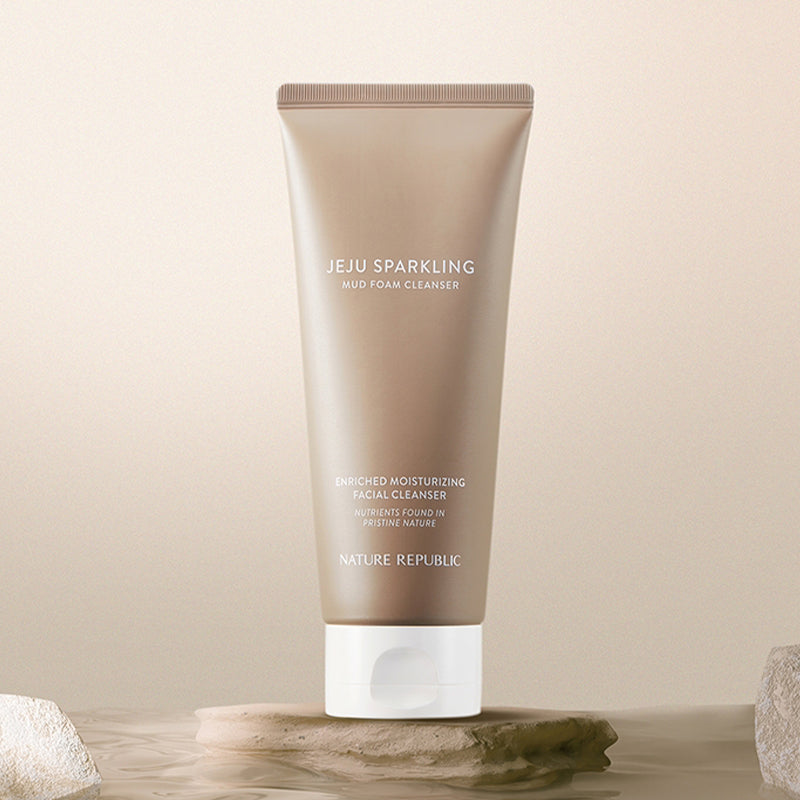 Jeju Sparkling Mud Foam Cleanser