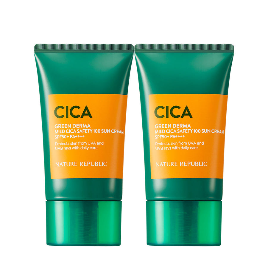NCT 127's Best Four Photos] [2x] Green Derma Mild Cica Safety 100