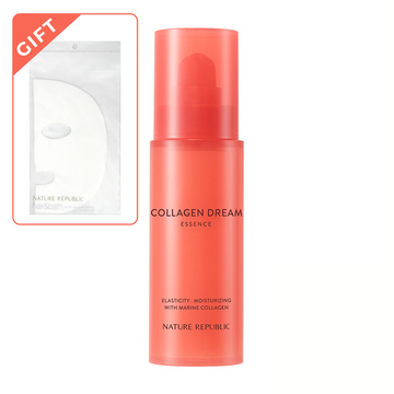 Collagen Dream 70 Essence (w/ FREE 6x Plain Cotton Mask Sheet)