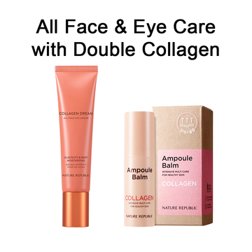 [Double Collagen] Collagen Dream 50 All Face Eye Cream & Intense Multi Ampoule Balm Collagen