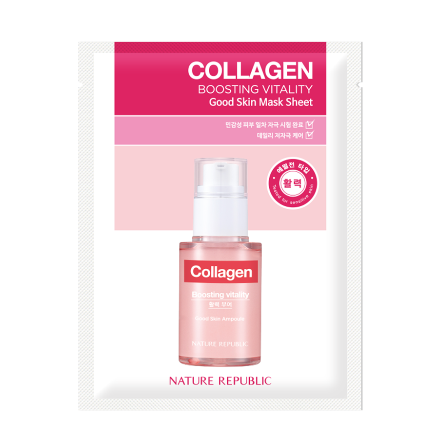 [SKIN ELASTICITY] Good Skin Mask Sheet - Collagen