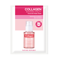 [COLLAGEN] Good Skin Skin Elasticity - Collagen Ampoule, Peptide Cream, 2x Collagen Mask Sheet