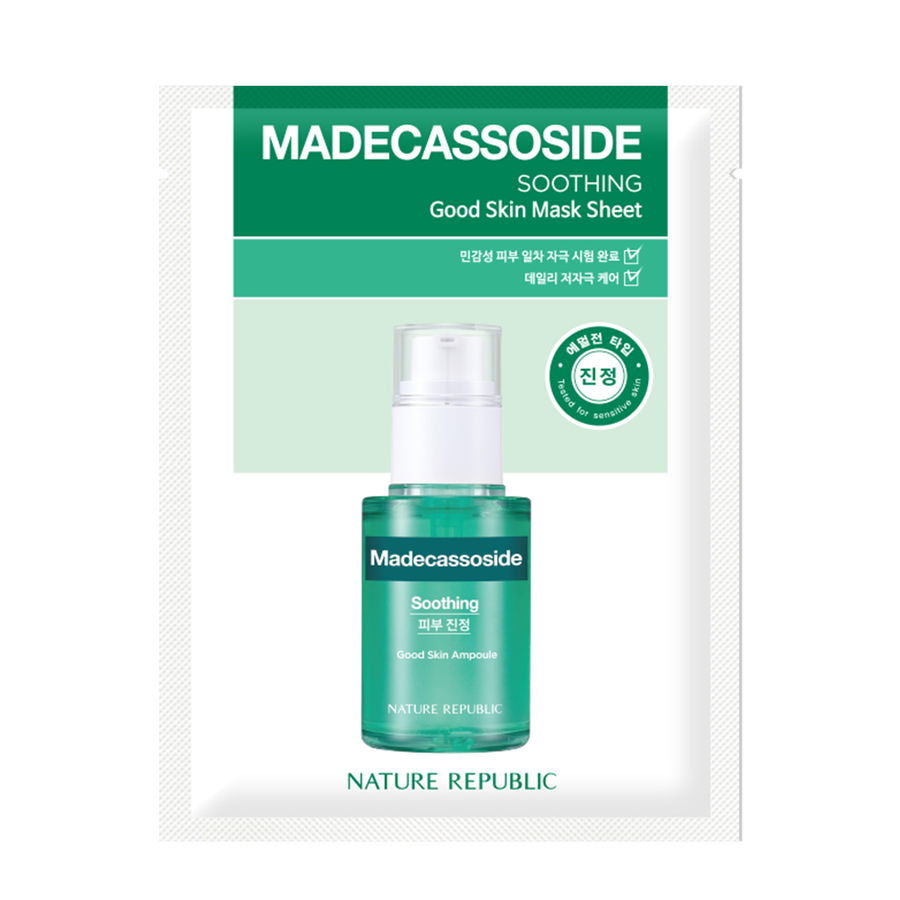 [MADECASSOSIDE] Good Skin Relaxing Care - Madecassoside Ampoule, Lacto Cream, 2x Madecassoside Mask Sheet