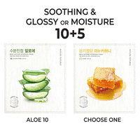 [10+5] Hydrogel Aloe Mask Sheet 10 & Choose Hydrogel Mask Sheet 5