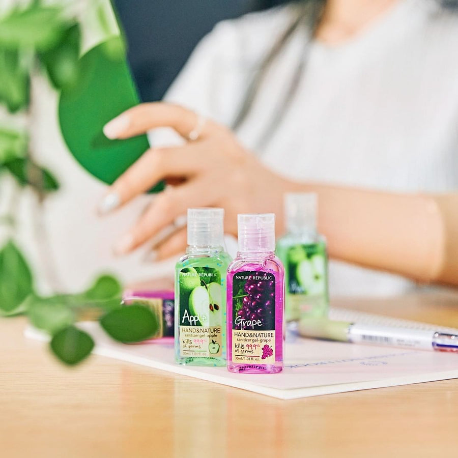 Hand & Nature Hand Sanitizer Assorted Bottle Set of 60