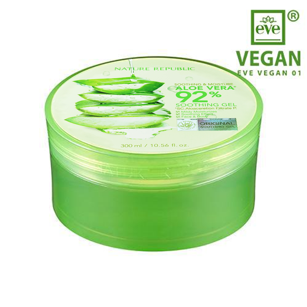 [VEGAN BEAUTY] Soothing & Moisture Aloe Vera 92% Soothing Gel (New)