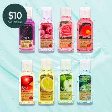 [10x] Hand & Nature Hand Sanitizer Kit