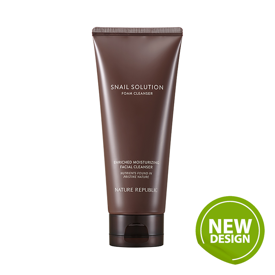 [BOGO50] [IMPROVING SKIN COMPLEXION & ELASTICITY] Snail Solution Foam Cleanser