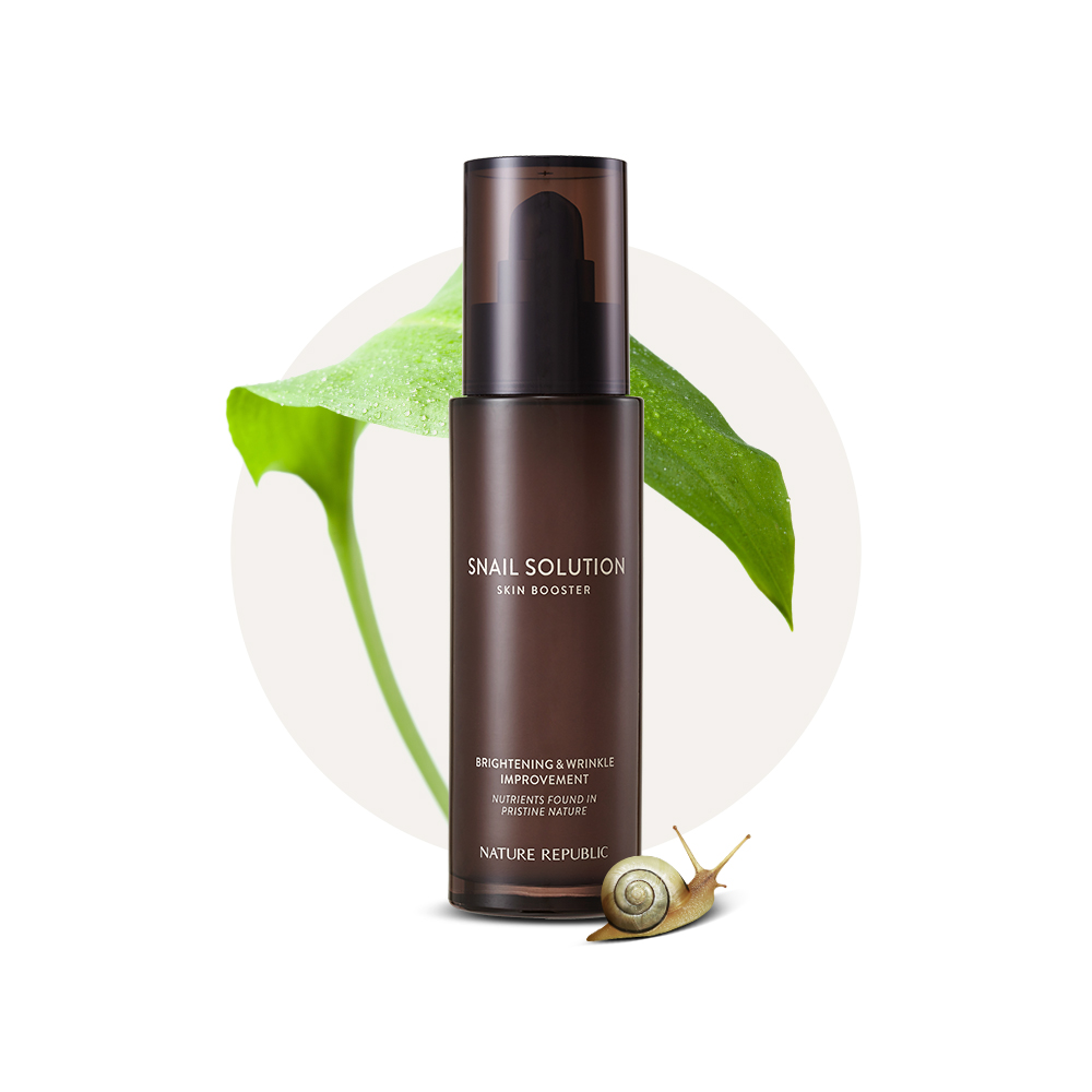 [IMPROVING SKIN COMPLEXION & ELASTICITY] Snail Solution Skin Booster